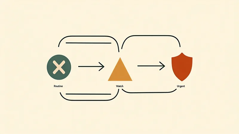 Columbia Suicide Severity Rating Scale in outpatient intake clinical routing abstract diagram