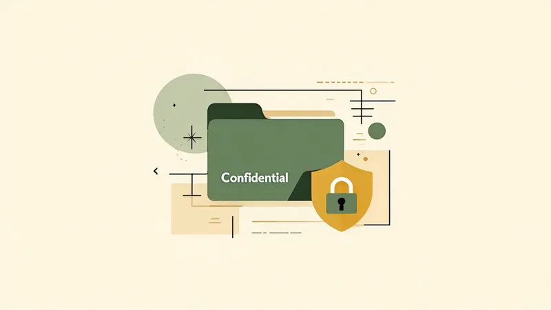 Substance use patient intake confidentiality and 42 CFR Part 2 abstract illustration